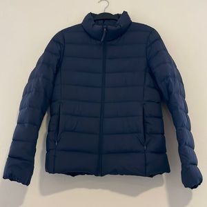 Uniqlo Navy Blue Down Puffer Jacket